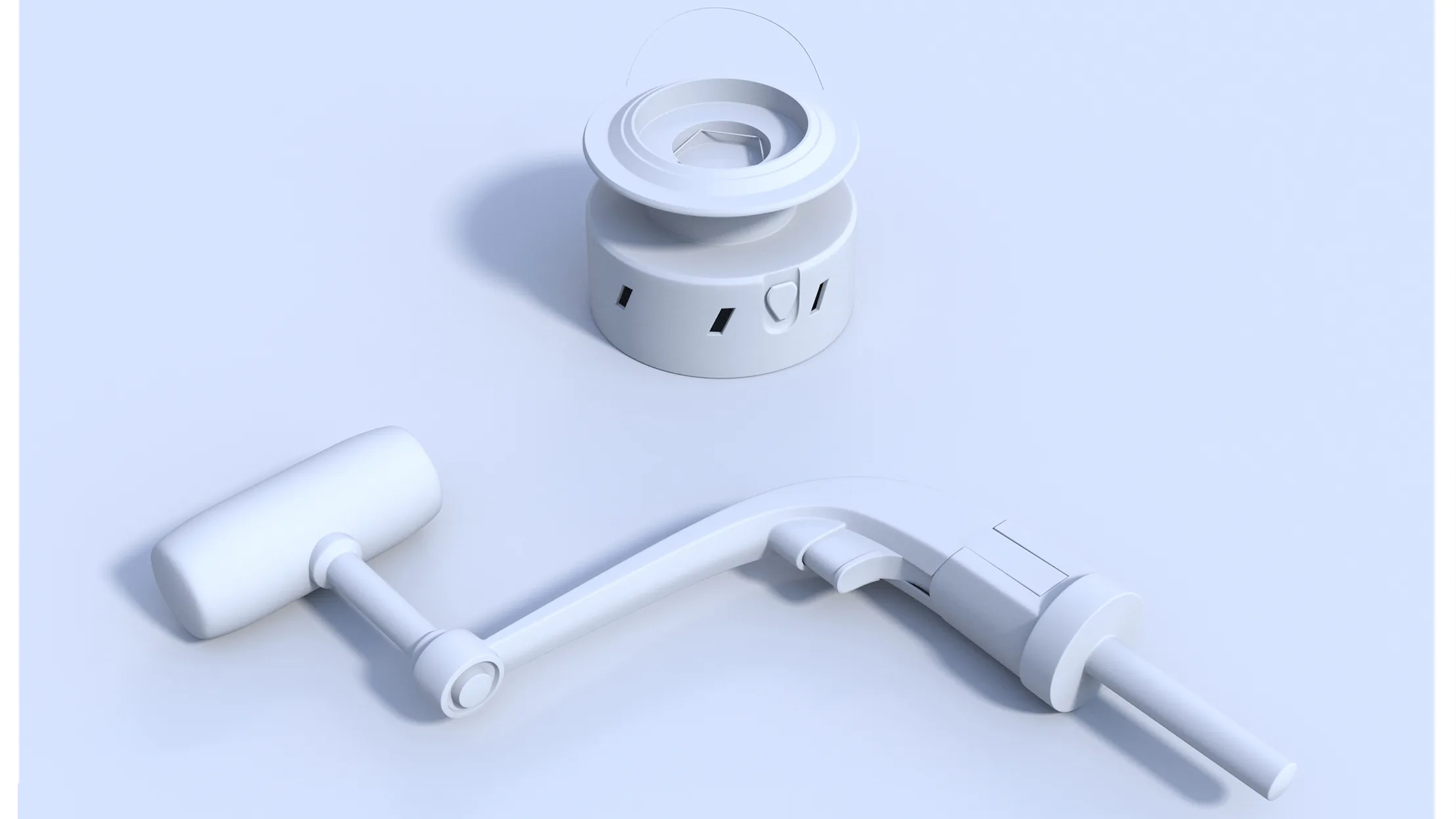 渔具模型作品