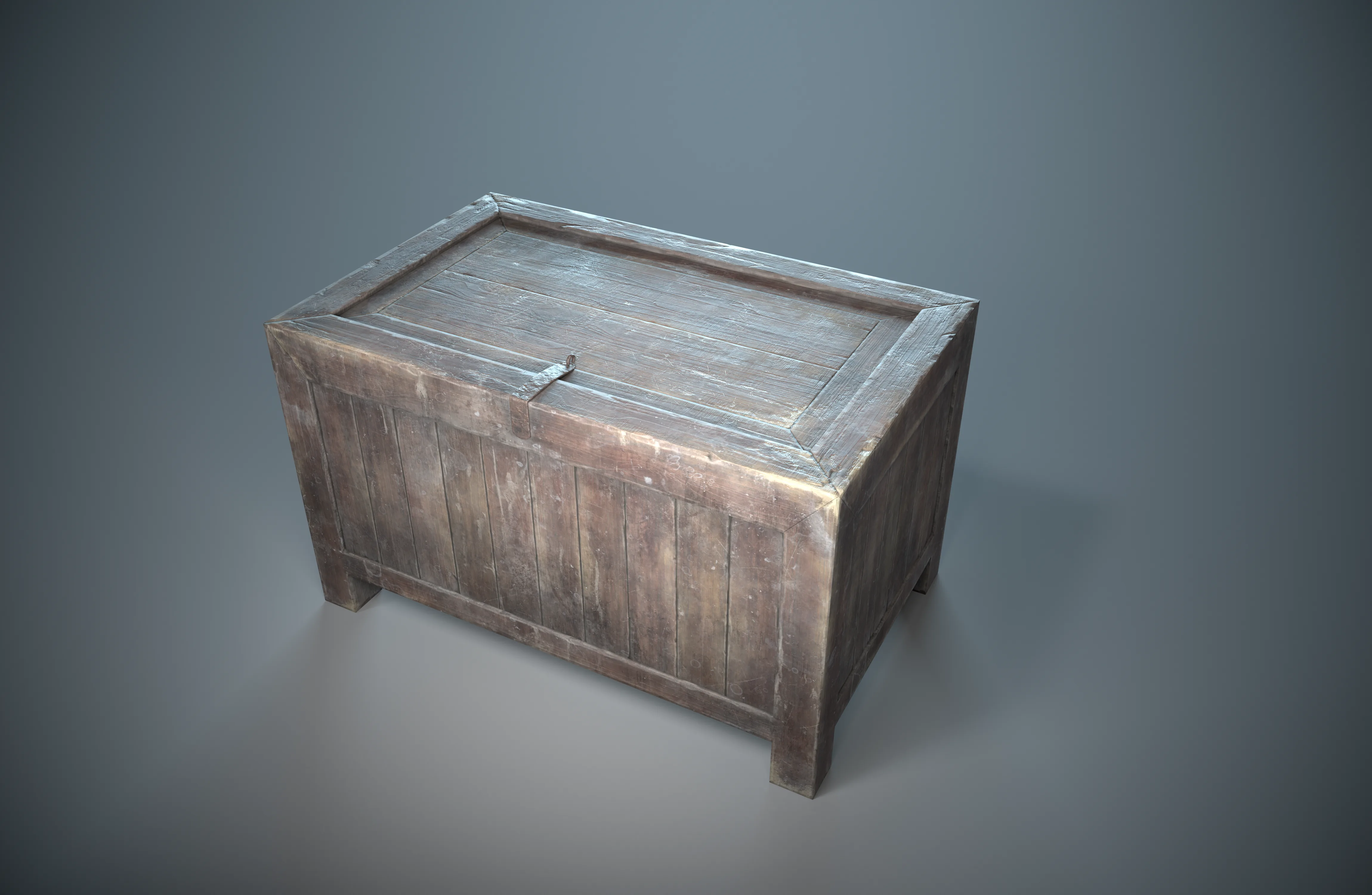 木箱模型作品
